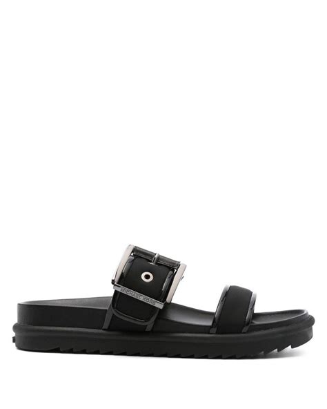 Michael Kors leather slide sandal